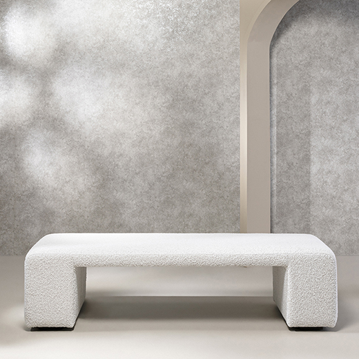 4 ISOLA stool 160x54 white